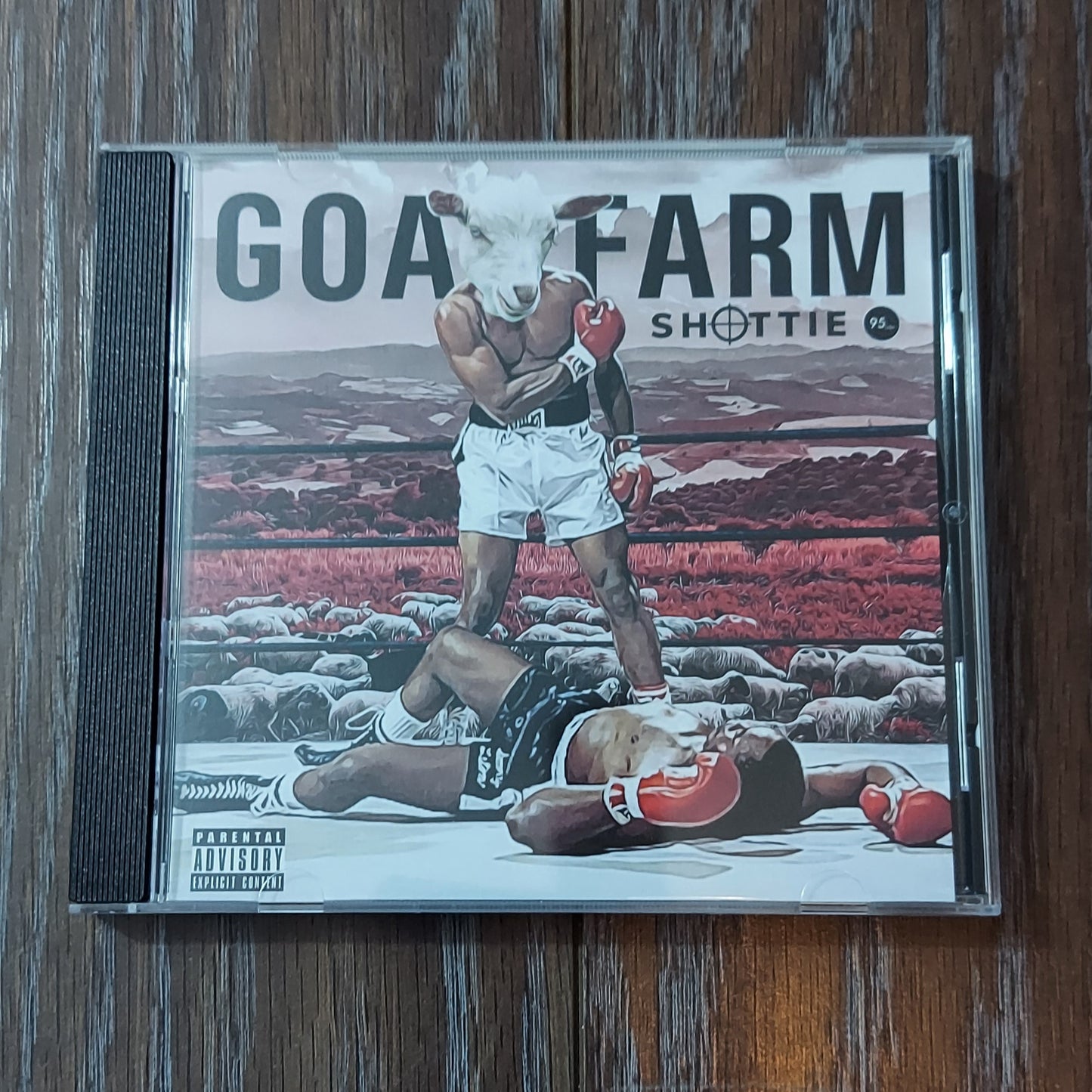 GOAT FARM CHAMPION HOODIE W/ GF CD