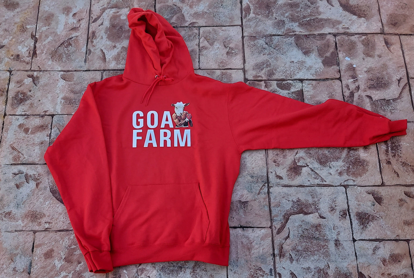 GOAT FARM CHAMPION HOODIE W/ GF CD