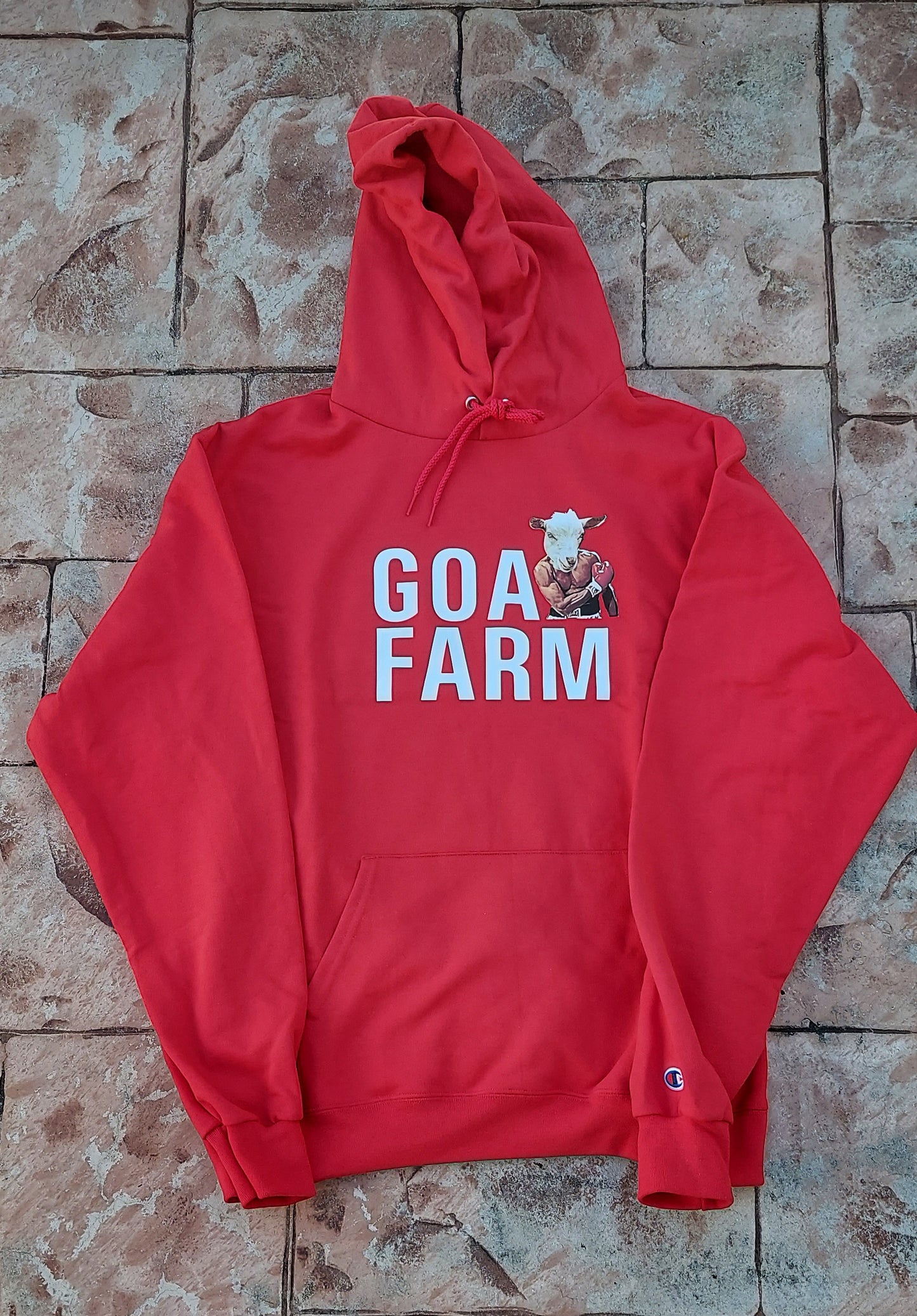 GOAT FARM CHAMPION HOODIE W/ GF CD