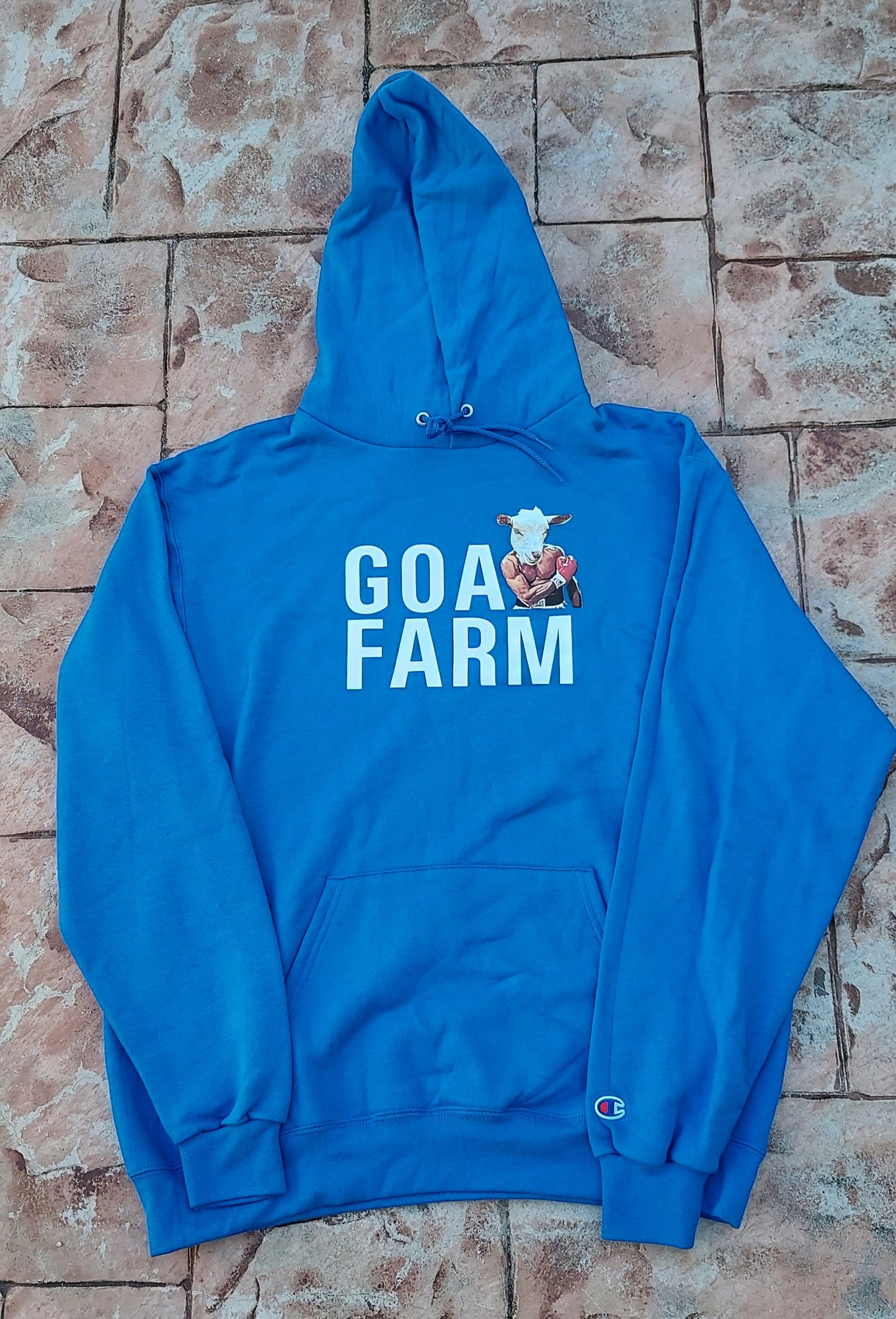 GOAT FARM CHAMPION HOODIE W/ GF CD