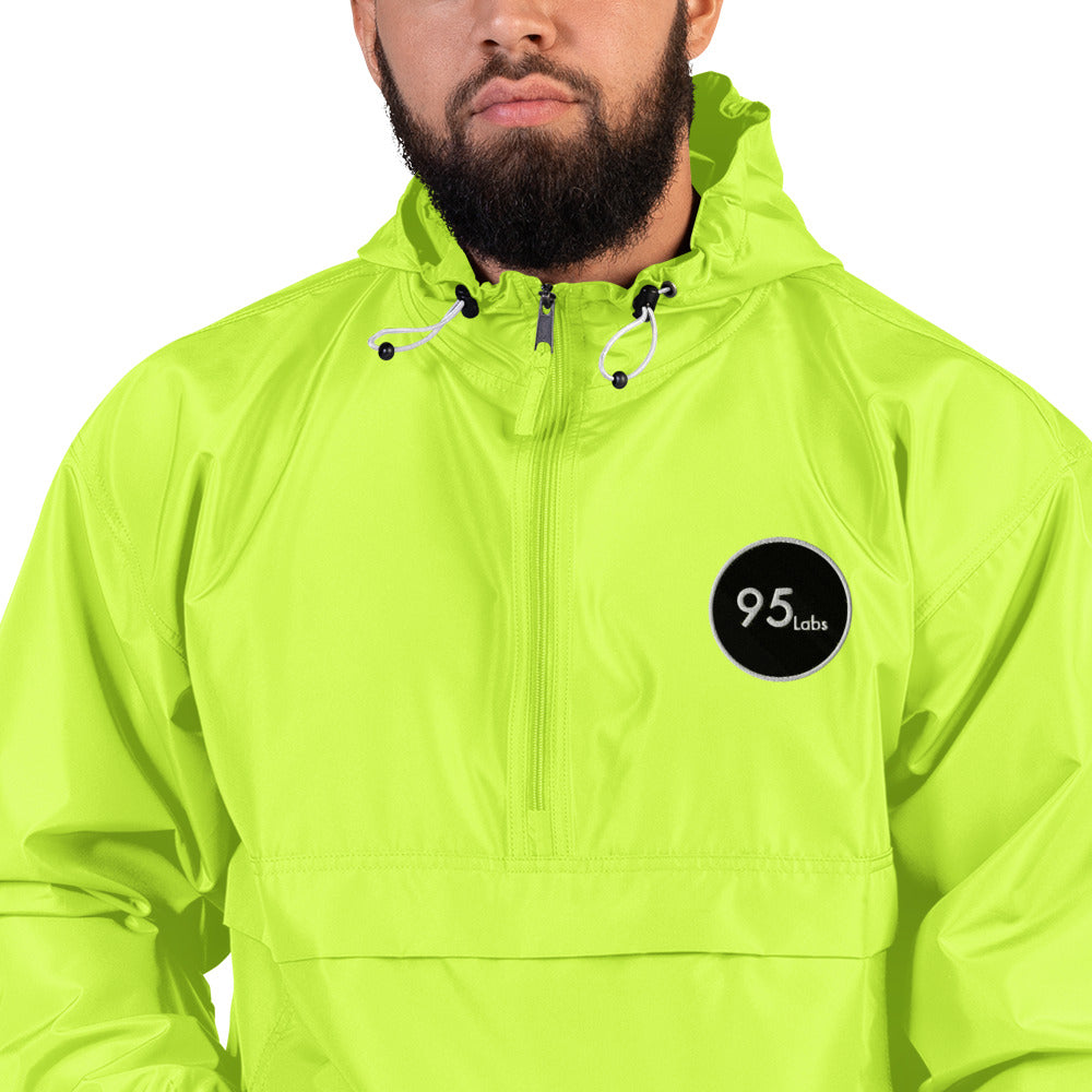95Labs Embroidered Champion Packable Jacket