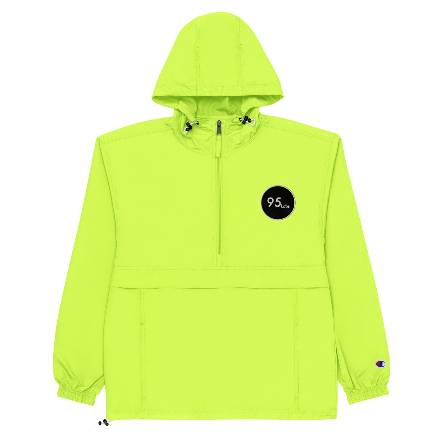 95Labs Embroidered Champion Packable Jacket