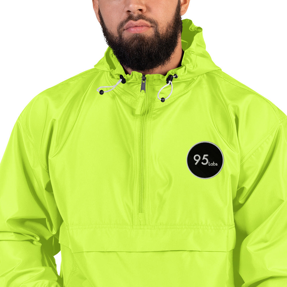 95Labs Embroidered Champion Packable Jacket